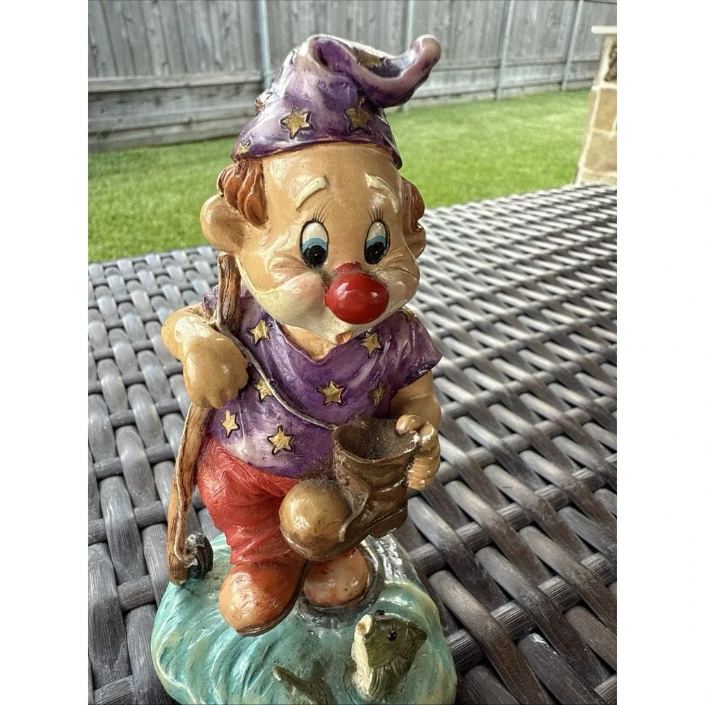 Clown Plastic Figure Desk shelf Decor